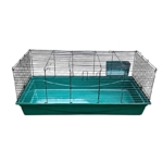 100cm green pet cage for guinea pigs indoors