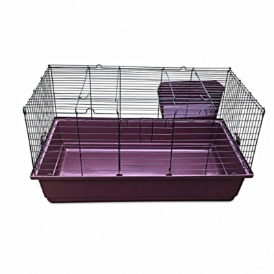 120cm burgundy pet cage for guinea pigs indoors