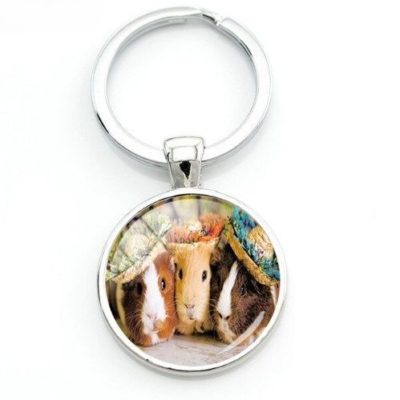 Guinea pig key Ring