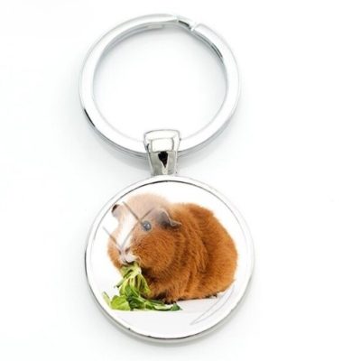 Guinea pig key Ring