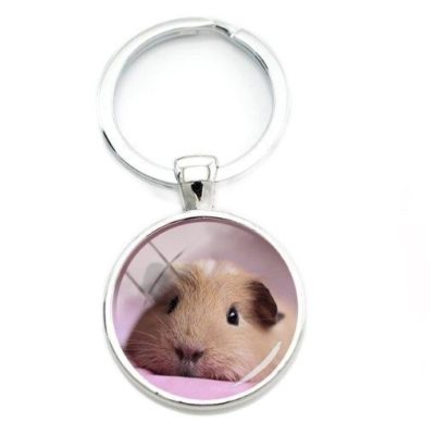 Guinea pig key Ring