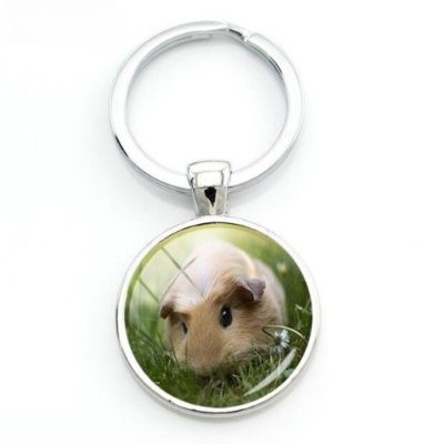 Guinea pig key Ring