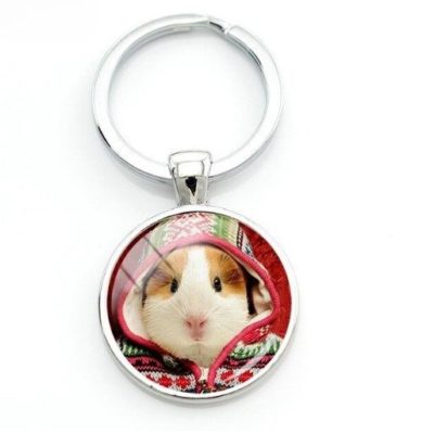 Guinea pig key Ring