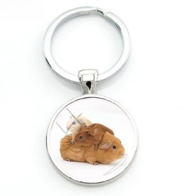 Guinea pig key Ring