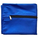 Large blue pet laundry bag for washing pet bedding and toys