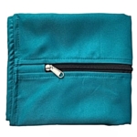 Large cyan pet laundry bag for washing pet bedding and toys