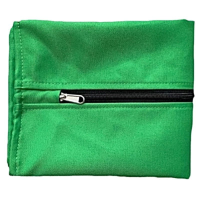 Large green pet laundry bag for washing pet bedding and toys