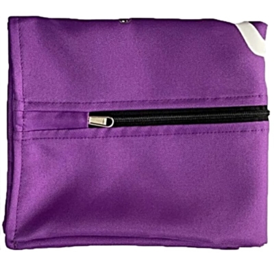 Medium purple pet laundry bag for washing pet bedding and toys