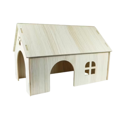 Wooden House Gable Roof
