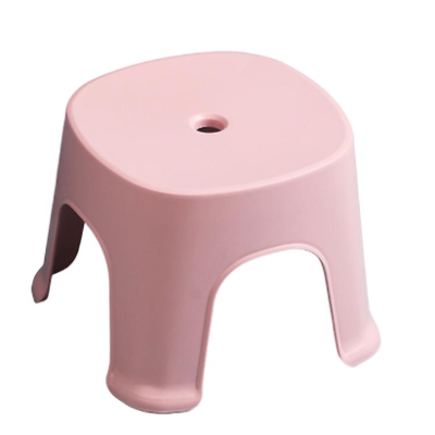 Pink plastic pet house