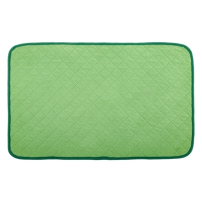 2x3 C&C guinea pig cage with green fleece liner for indoor bedding