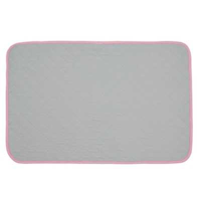 2x5 C&C cage liner in light grey fleece for guinea pigs