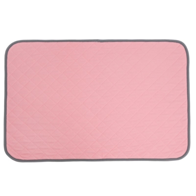 2x6 C&C guinea pig cage with pink fleece liner for indoor bedding